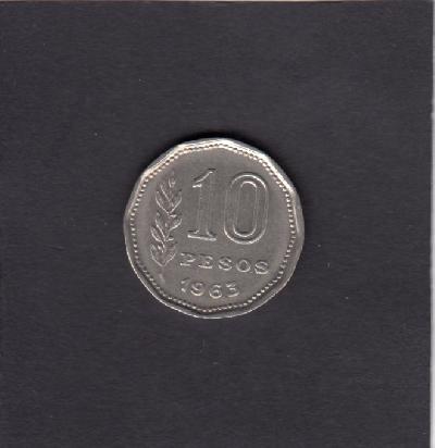 Beschrijving: 10 Peso HORSE  